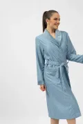 Belmanetti - Nyomott mintás bambusz köntös - több színben (8801)